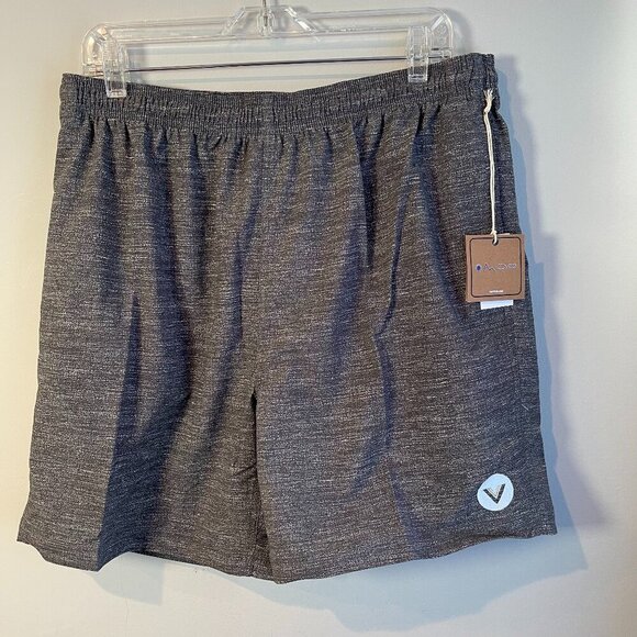 Vast Life Mens Athletic Volley Short, Heather Grey, Medium or XL - NWT - Picture 1 of 7